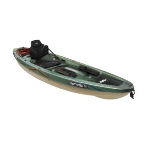 Pelican Sentinel 100X - Angler Sit on top Fishing Kayak - Lightweight - Ergolounge™ Seating System