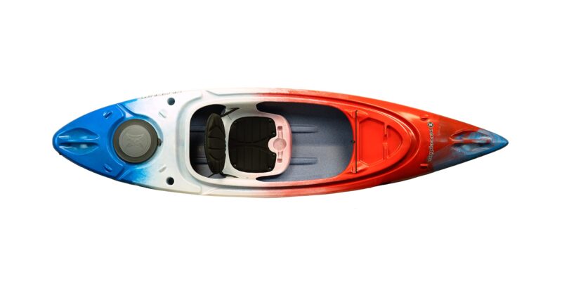 Perception Flash 9.5 | Sit Inside Kayak | Rod Holders and Rear Storage | 9' 6" - Image 2