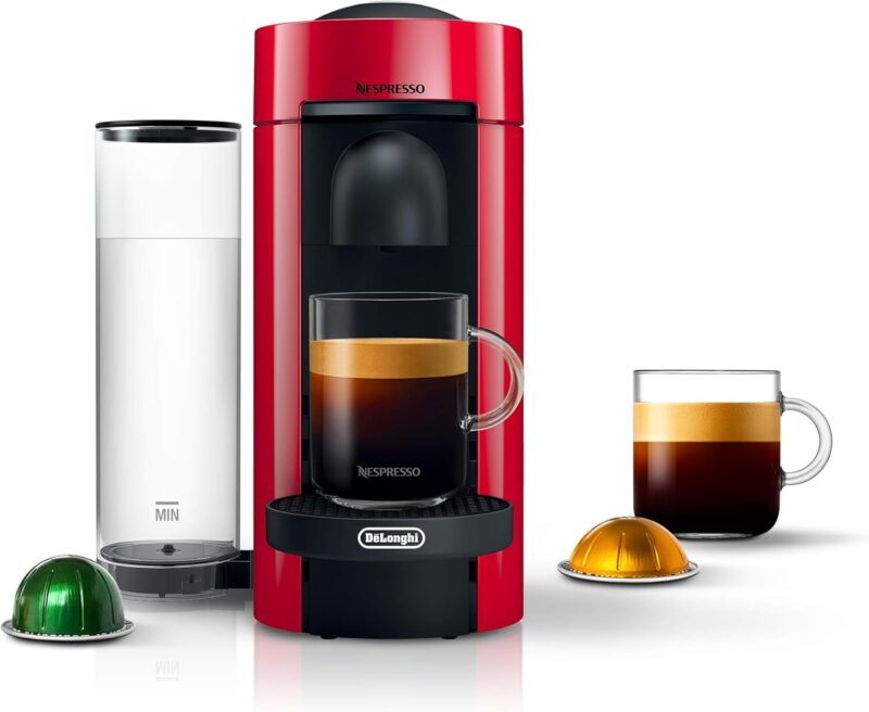 Nespresso VertuoPlus Coffee & Espresso Maker by De'Longhi – Grey | 4 Brew Sizes, 1.18L Removable Tank, Centrifusion Technology - Image 5