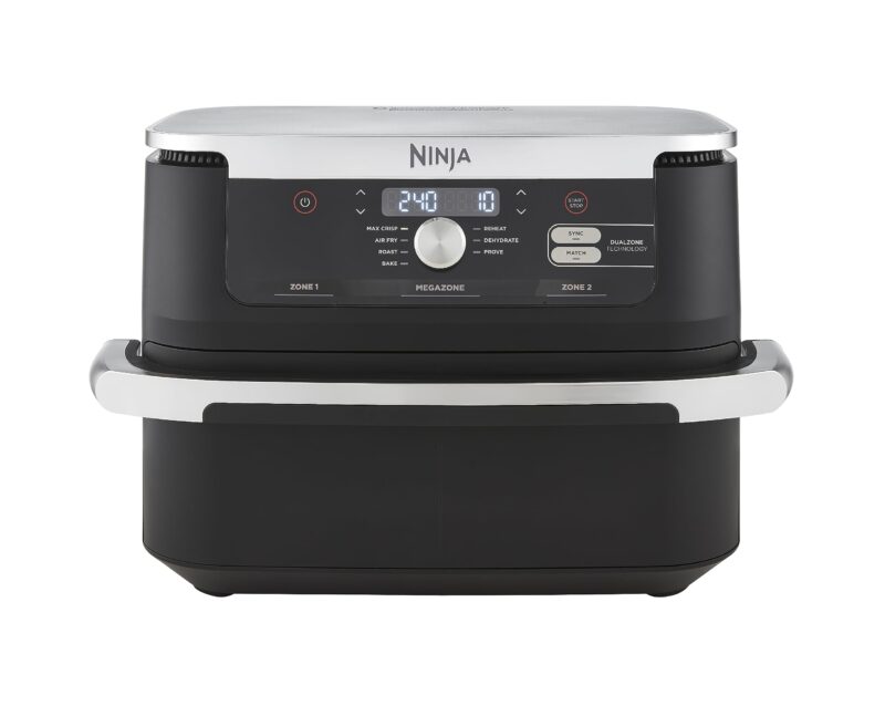 Ninja AF300UK Dual Zone Air Fryer - 7.6L, 2 Drawers, 6-in-1 Cooking, Energy Efficient, Oil-Free, Non-Stick, Dishwasher Safe, Black/Silver - Image 6