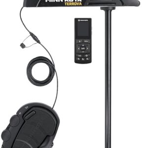 Minn Kota 1358385 Terrova Bow-Mount Electric Trolling Motor with Spot-Lock, MEGA Down Imaging, Wireless Remote, 80 Lb. Thrust, 45 in. Shaft, Freshwater