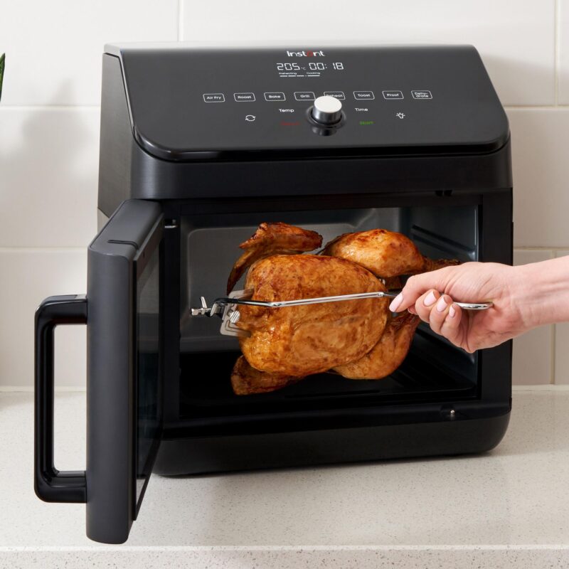 Instant Pot VersaZone Dual Air Fryer 8.5L – Double Basket with Divider, 8-in-1 Smart Cooking, Energy Saving, Easy Clean, Black Stainless Steel - Image 19