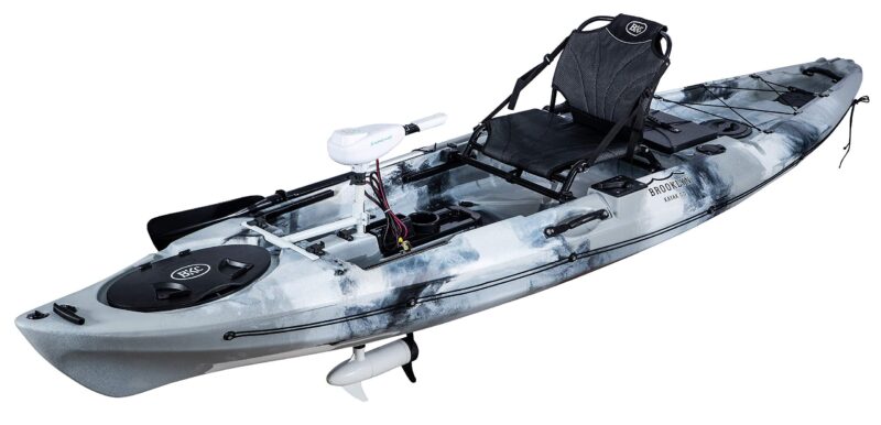 Brooklyn 12.0 Pro Pedal or Motorized Kayak 12' Sit On Top Fishing Kayak Choose Flipper Drive, Proppeller Drive or Trolling Motor - Image 2